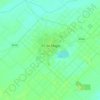 Veinticinco de Mayo topographic map, elevation, terrain