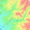 Calango topographic map, elevation, terrain