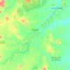 Tangará topographic map, elevation, terrain