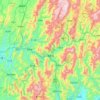 龙胜各族自治县 topographic map, elevation, terrain
