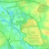 Ellinghausen topographic map, elevation, terrain