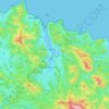 Urdaibaiko biosfera erreserba/Reserva de la Biosfera de Urdaibai topographic map, elevation, terrain