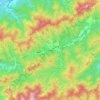 Pingxi District topographic map, elevation, terrain