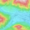 Stadt Lienz topographic map, elevation, terrain