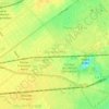 Agronomía topographic map, elevation, terrain