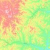 明水河镇 topographic map, elevation, terrain