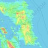 Samar topographic map, elevation, terrain