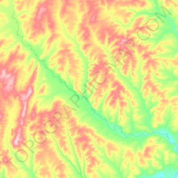 Суринда topographic map, elevation, terrain