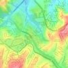 CINCO II topographic map, elevation, terrain