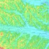 Fehring topographic map, elevation, terrain
