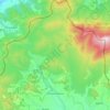 Oravská Polhora topographic map, elevation, terrain