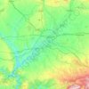 Segriá topographic map, elevation, terrain