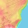 Andersen Air Force Base topographic map, elevation, terrain
