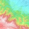 Tiraque topographic map, elevation, terrain