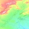 أم العرائس المركزية topographic map, elevation, terrain