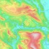 Valle de Manzanedo topographic map, elevation, terrain