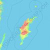 Gotland Municipality topographic map, elevation, terrain
