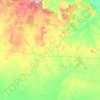 Maranoa Regional topographic map, elevation, terrain