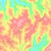 Fazenda Fialho topographic map, elevation, terrain