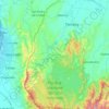 Alto Sinú topographic map, elevation, terrain