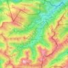 Mittelberg topographic map, elevation, terrain