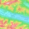 Kirchbach topographic map, elevation, terrain