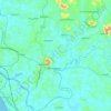 Panoor topographic map, elevation, terrain