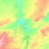 Upanema topographic map, elevation, terrain