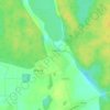 Заозерье topographic map, elevation, terrain