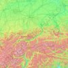 Inn topographic map, elevation, terrain