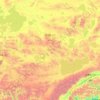 班戈县 དཔལ་མགོན་རྫོང། topographic map, elevation, terrain