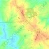 Bunn topographic map, elevation, terrain