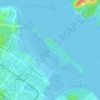 Pulau Serangoon (Coney Island) topographic map, elevation, terrain