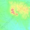 San Carlos topographic map, elevation, terrain
