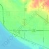 Mobridge topographic map, elevation, terrain
