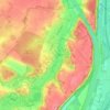 Eben-Emael topographic map, elevation, terrain