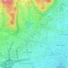 Los Millones topographic map, elevation, terrain