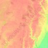 Municipio de Vera topographic map, elevation, terrain