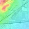 Mazzeh Basatin Neighbourhood topographic map, elevation, terrain