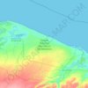 Parque Nacional dos Lençois Maranhenses topographic map, elevation, terrain