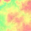 Thembelihle Local Municipality topographic map, elevation, terrain