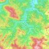 Marquina-Jeméin topographic map, elevation, terrain