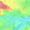 Pernes topographic map, elevation, terrain