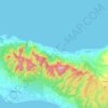 Gerokgak topographic map, elevation, terrain
