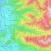 Laterns topographic map, elevation, terrain