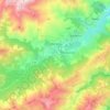 Albertacce topographic map, elevation, terrain