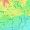 City of Westminster topographic map, elevation, terrain