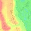 Municipio de Monje topographic map, elevation, terrain