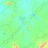 São João do Sabugi topographic map, elevation, terrain
