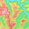Hilst topographic map, elevation, terrain